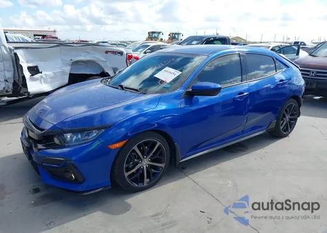 2020 Honda Civic Sport from USA, damaged, VIN SHHFK7H49LU203557